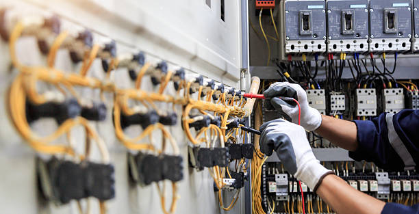 Professional Electrician technician working in Bryn Mawr, PA